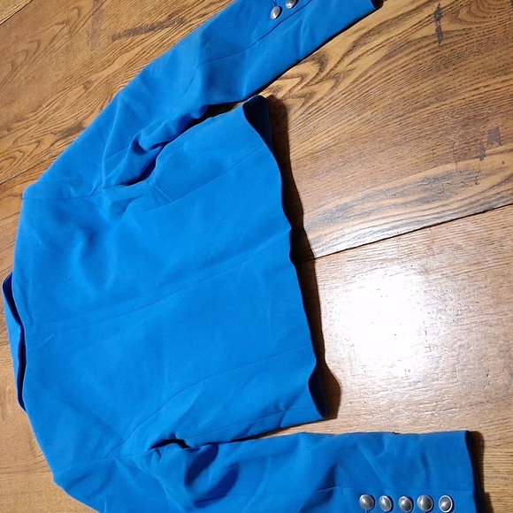 L'AGENCE BLAZER JACKET Womens NEW 2 BLUE Work Casual Coat - Picture 2 of 8